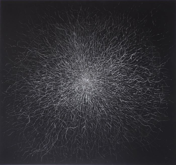 SchwarzleiseVibration Graphit LW 130x140cm 2023